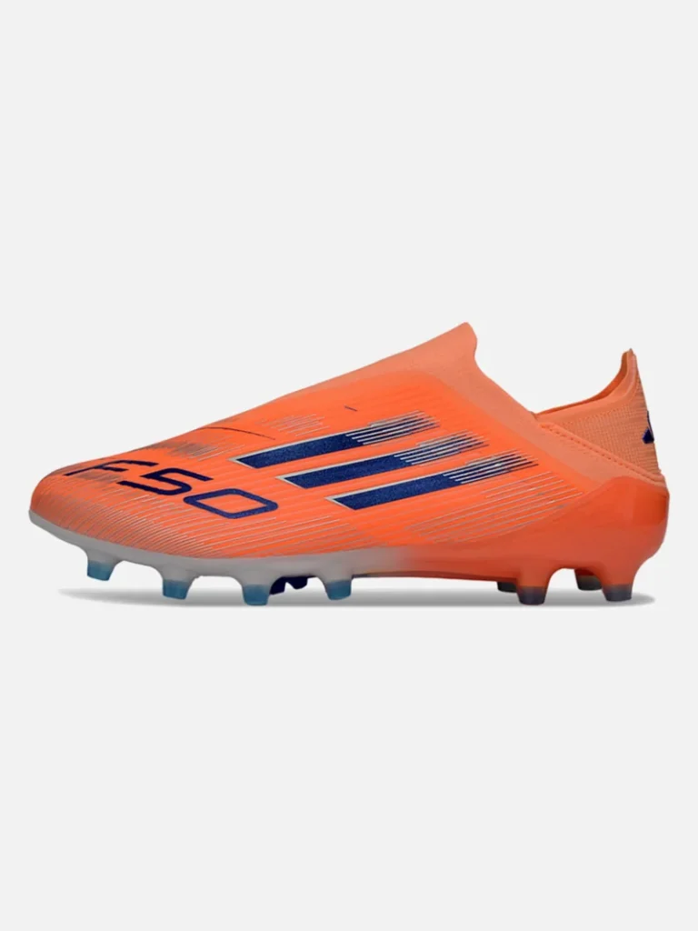 F50 Laceless Elite AG Coral Blaze football boots - image 8